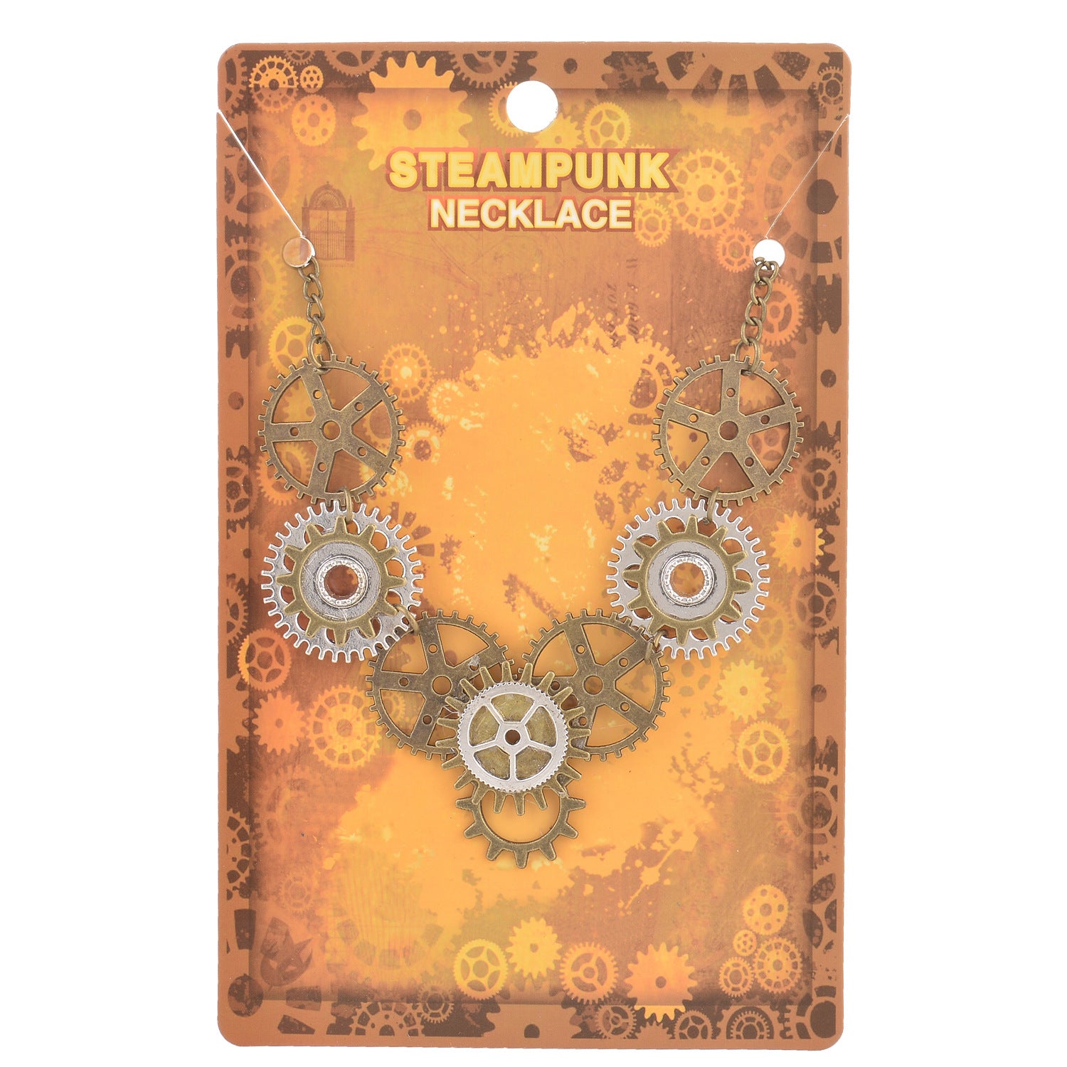 Wholesale Steampunk Gear Type Necklace