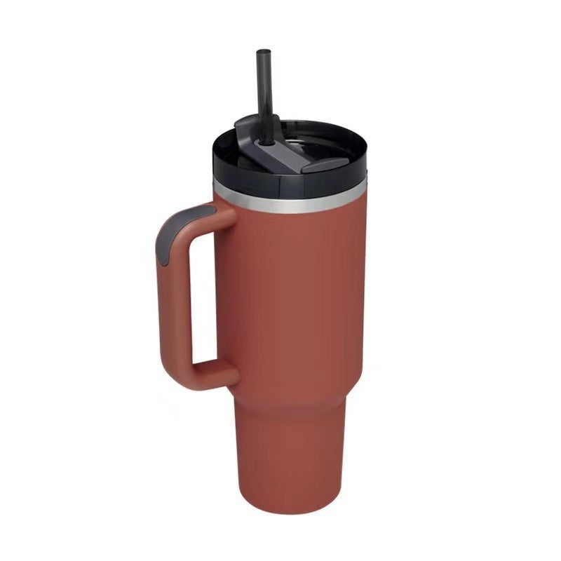 Wholesale 2nd Generation 40oz Ice Cup Silicone Handle Rubber Paint Stainless Steel Thermos Cup