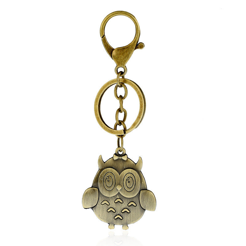 Wholesale Creative Cartoon Animal Metal Keychain
