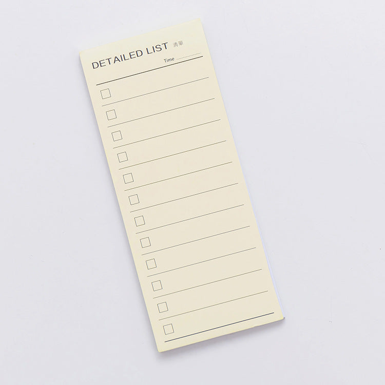 Wholesale Paper Daily Weekly Monthly List Sticky Notes