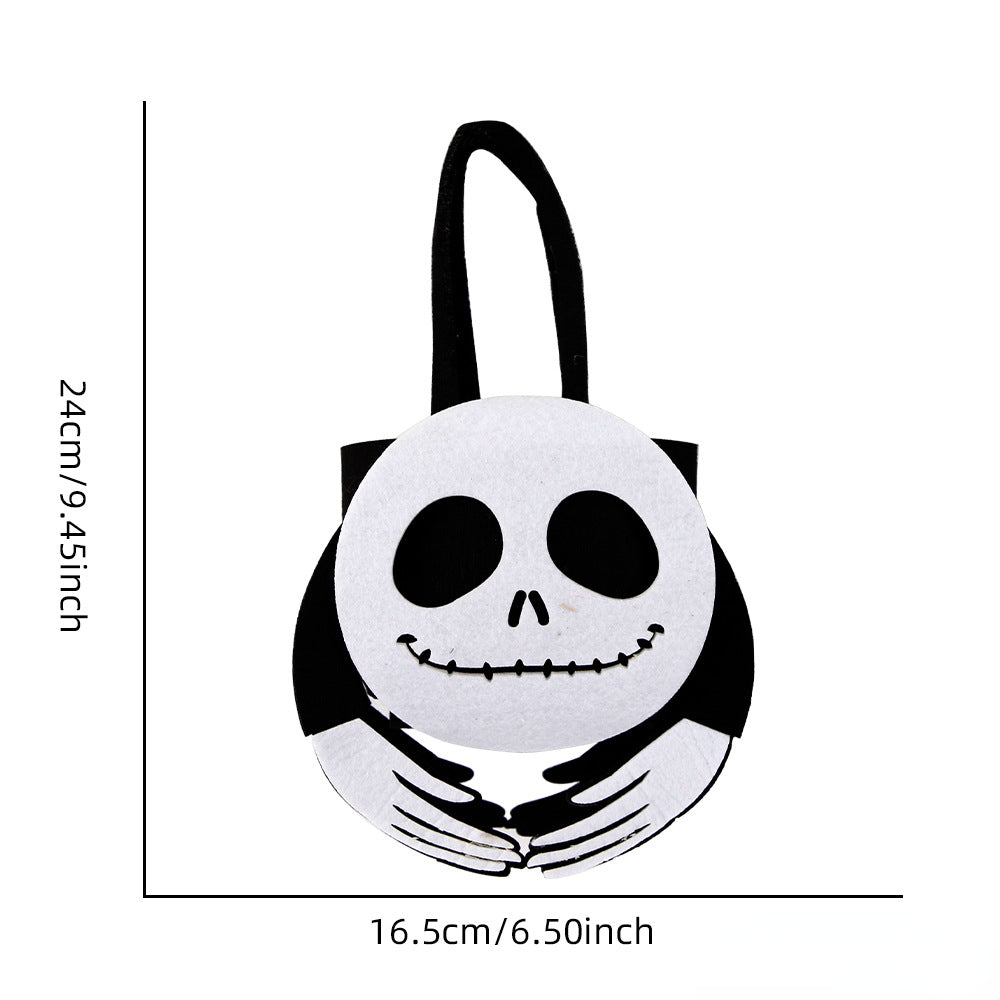 Wholesale Halloween Decorative Candy Bags, Non-woven Three-dimensional Tote Bags