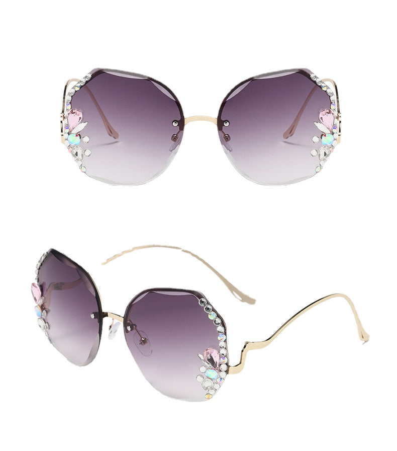 Wholesale Frameless PC Sunglasses