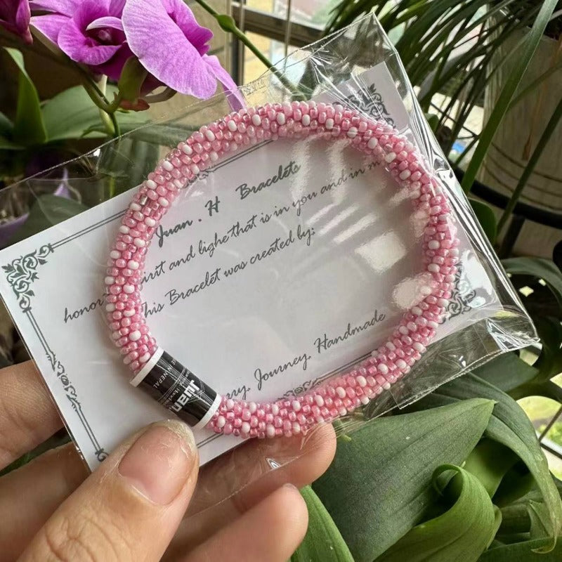 Wholesale Japanese Bohemian Rice Beads All-match Fragrance Diffuser Bracelet