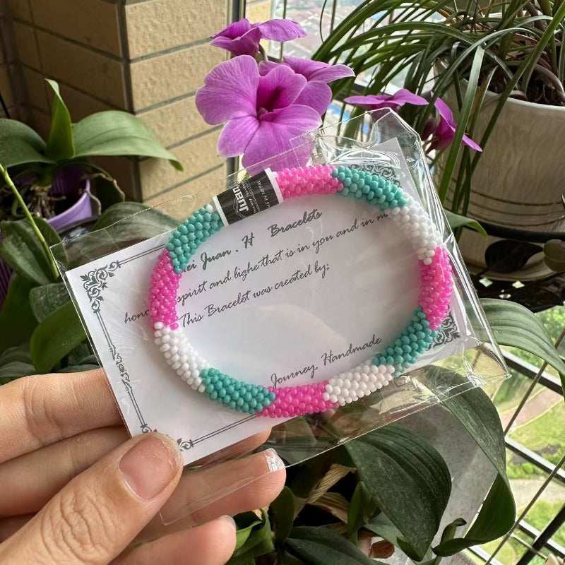 Wholesale Japanese Fragrance Diffuser Bohemian Rice Beads Versatile Bracelet