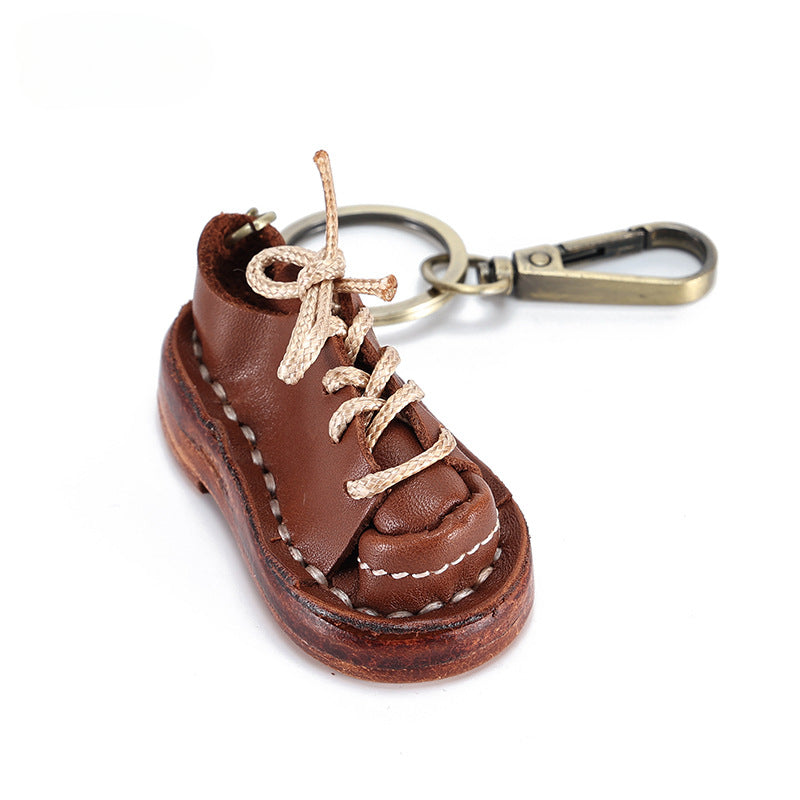 Wholesale Shoe Key Ring Accessories Car Leather Key Hanger