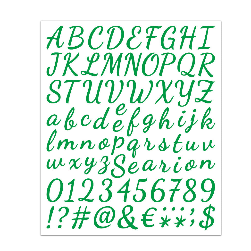 Wholesale of 24PCS/PACK Self-adhesive Handwritten Floral Stickers