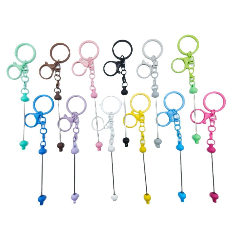 Wholesale DIY Personalized Baked Paint Color Cute Keychains