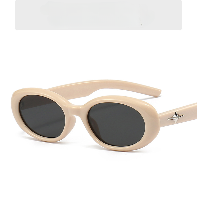 Wholesale Oval Small Frame PC Sunglasses
