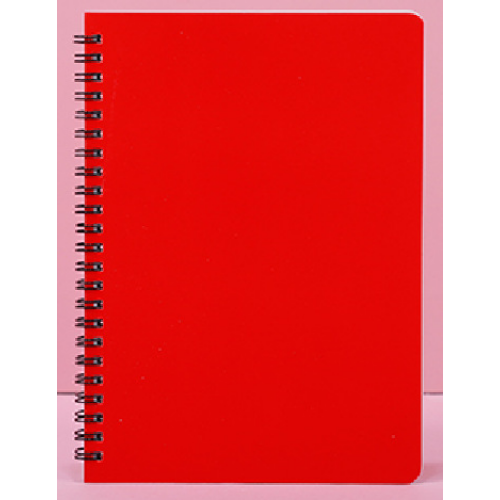 Wholesale Paper A6 Solid Color Loose Leaf Coil Notebook