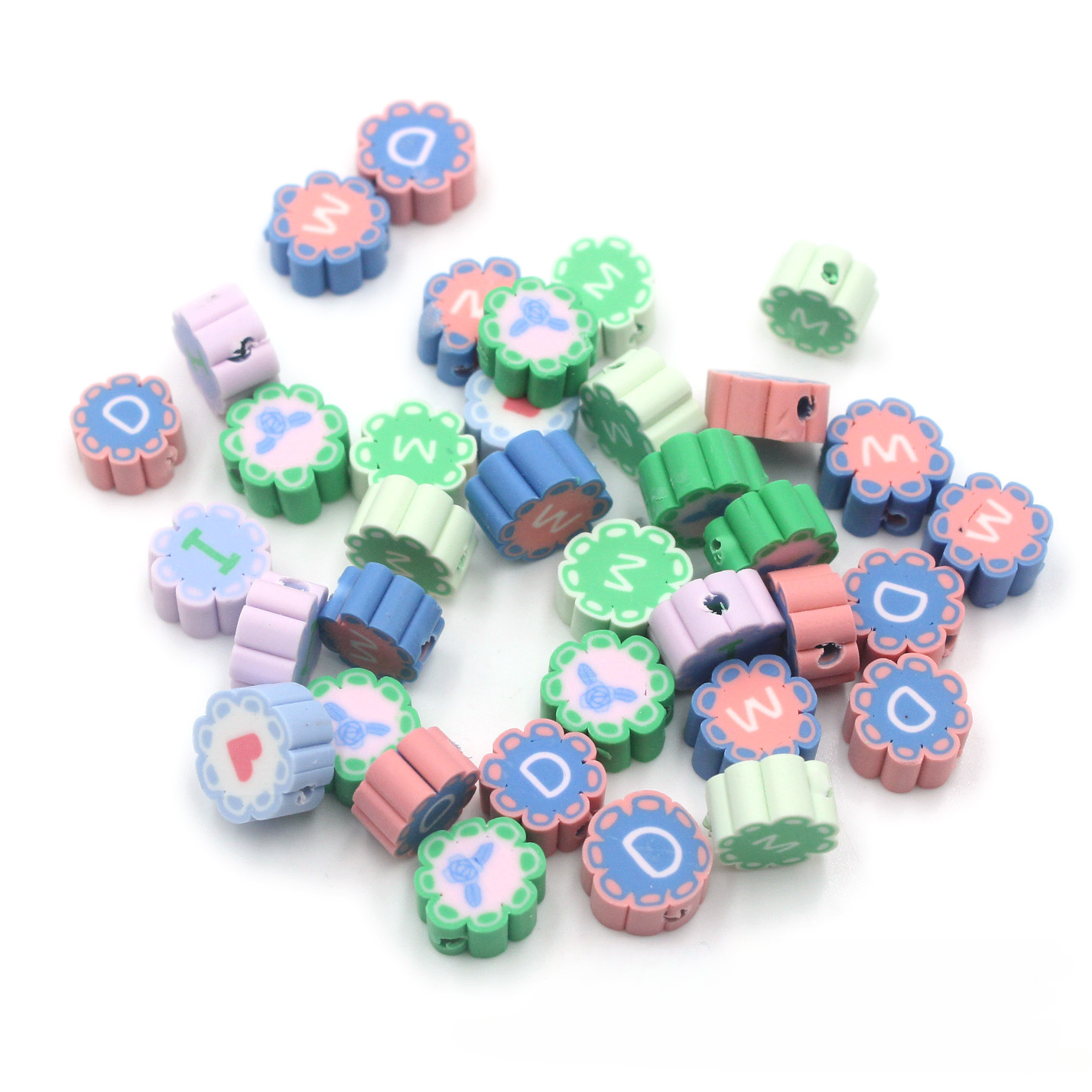 Al por mayor 1000pcs/paquete de caras de arcilla suave