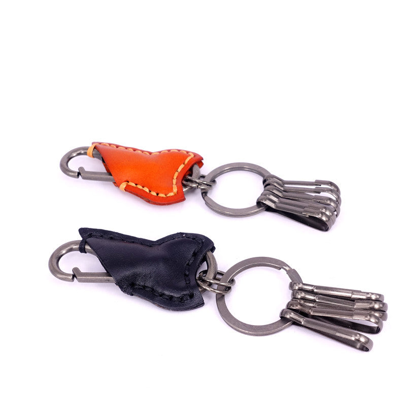 Wholesale Vintage Cowhide Men's Keychains