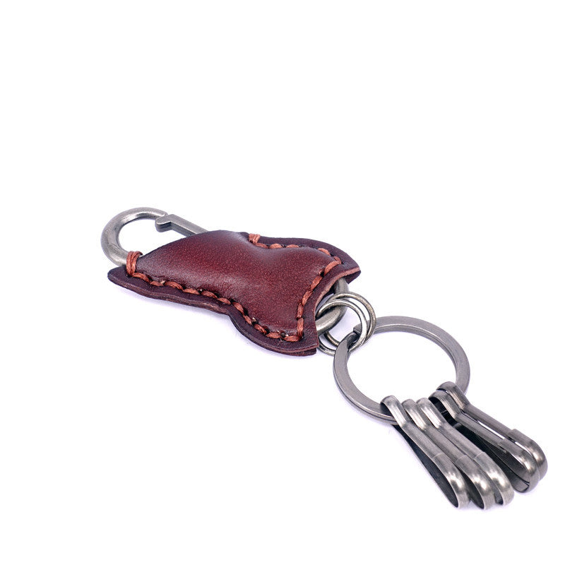 Wholesale Vintage Cowhide Men's Keychains