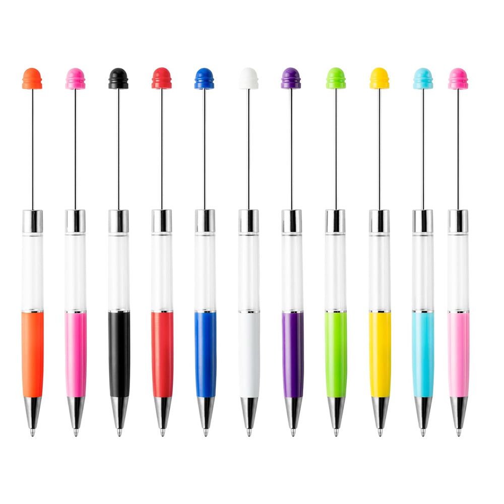 Wholesale Beadable  Pen Colorful DIY for Beadable Pen Empty Tube Pen