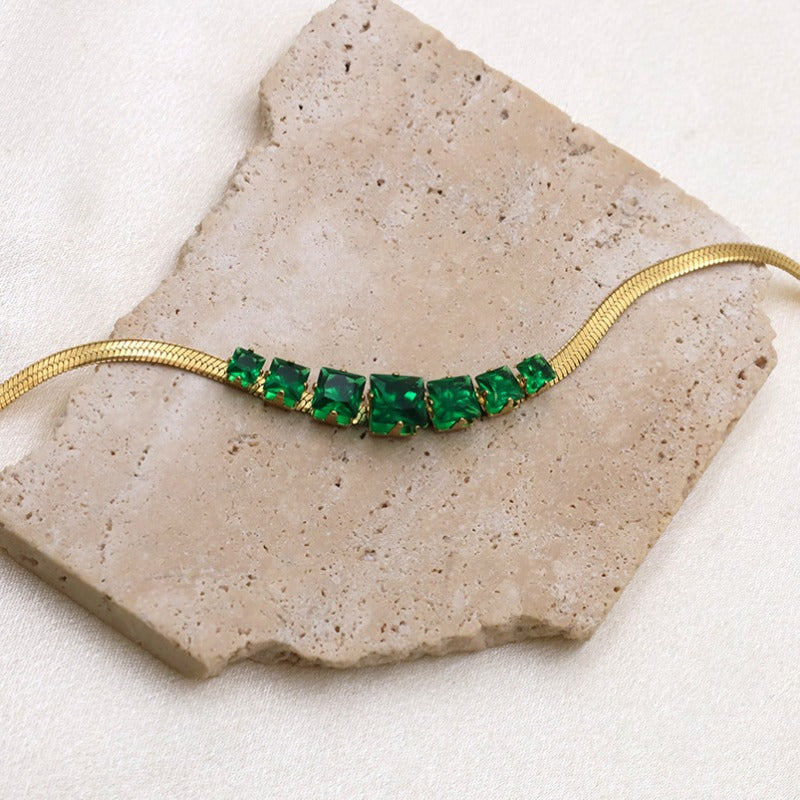 Wholesale European and American Amazon Light Luxury Temperament Niche Long Titanium Steel Versatile Necklaces