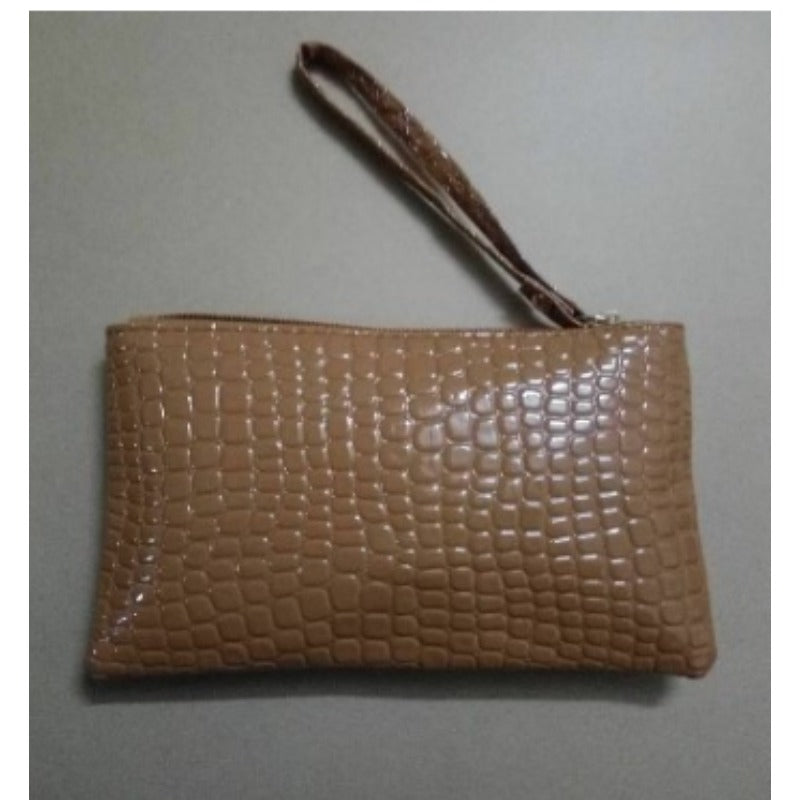 Wholesale PU Crocodile Pattern Clutch Bag