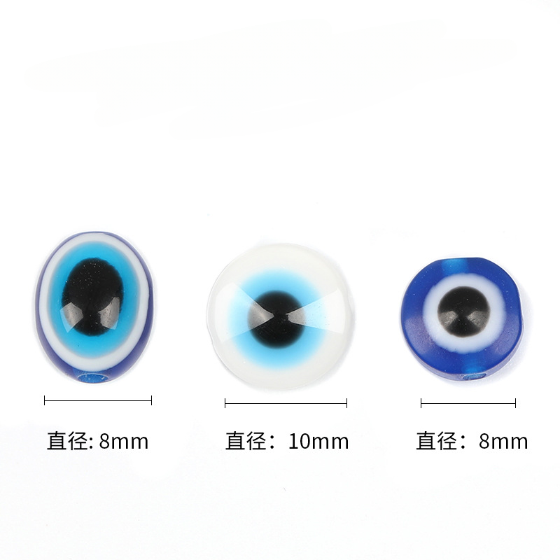 Al por mayor 1000pcs/paquete de rayas color de lámpara de resina de diablo de diablo