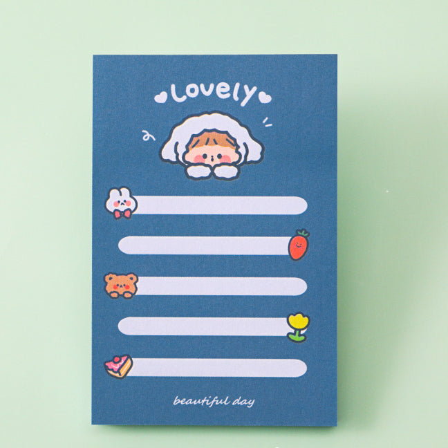 Wholesale Cute Little Bear Paper Convenience Stickers