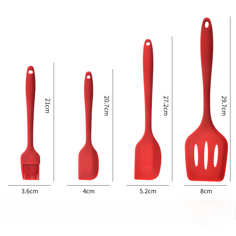 Wholesale silicone kitchenware five piece set
