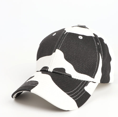 Gorra De Béisbol Con Estampado De Vaca De Algodón al por mayor