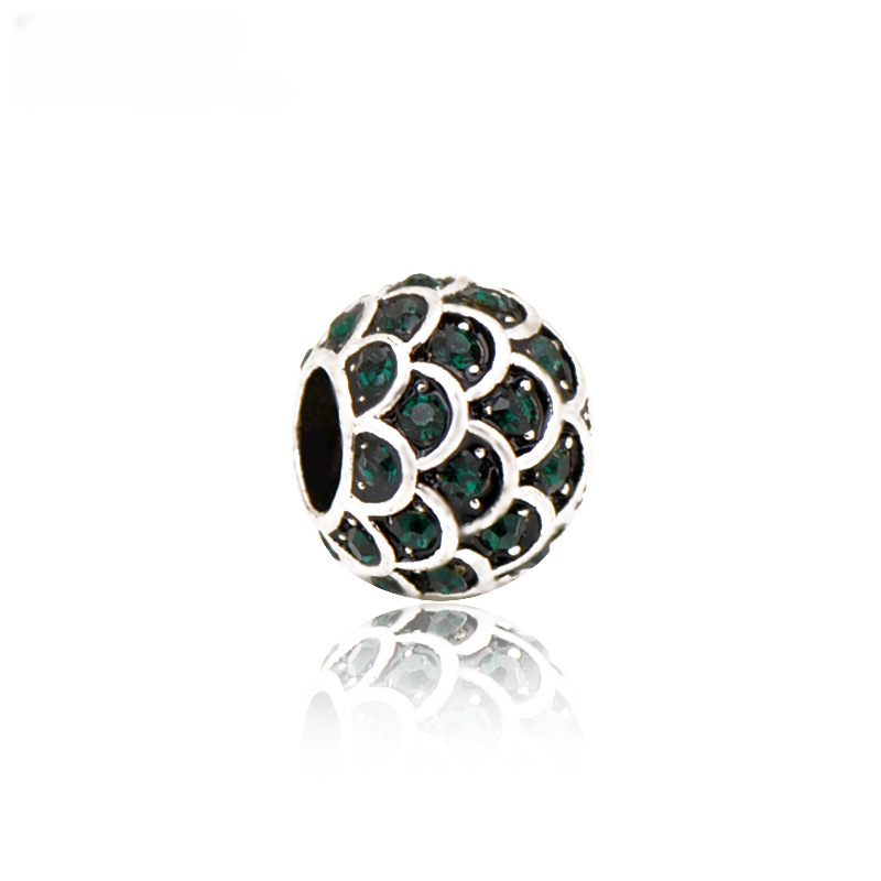 Al por mayor 10 piezas/paquete de aleación, taladro, estilo océano estilo orificio de orificio grande