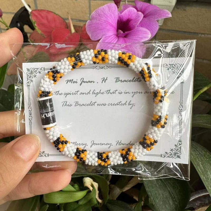 Wholesale Japanese Bohemian Rice Beads All-match Fragrance Diffuser Bracelet