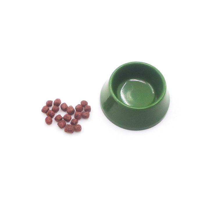 Wholesale 1:12 Dollhouse Accessories Bowl of Dog Food Model