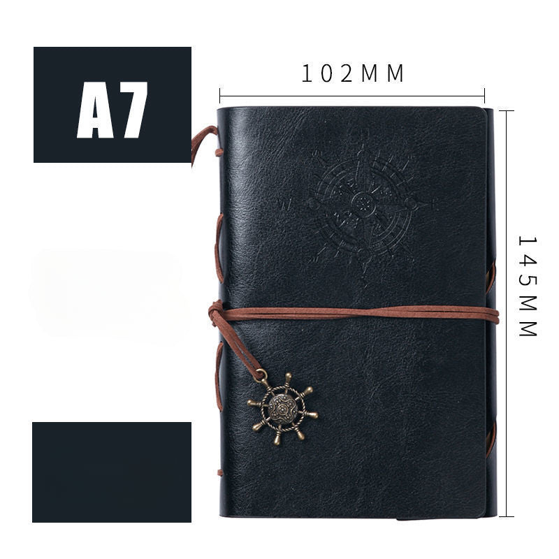 Wholesale Leather Retro Ledger Pirate Notepad