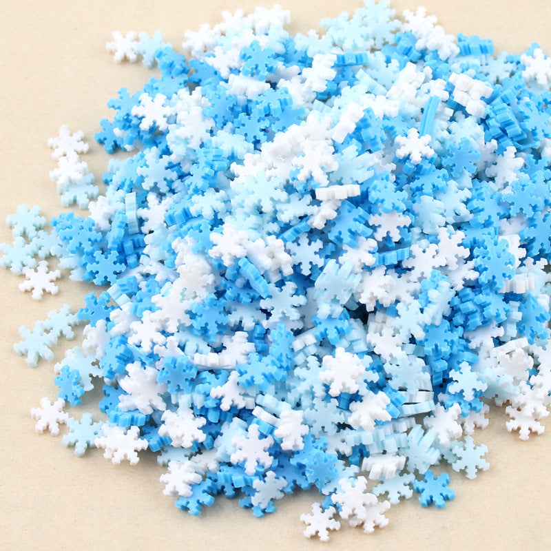 Wholesale 20g/pcak for Air Traffic Control Pens, Soft Ceramic Wire Fragments, Love Five Pointed Star Snowflake Mixed Decoration Accessories