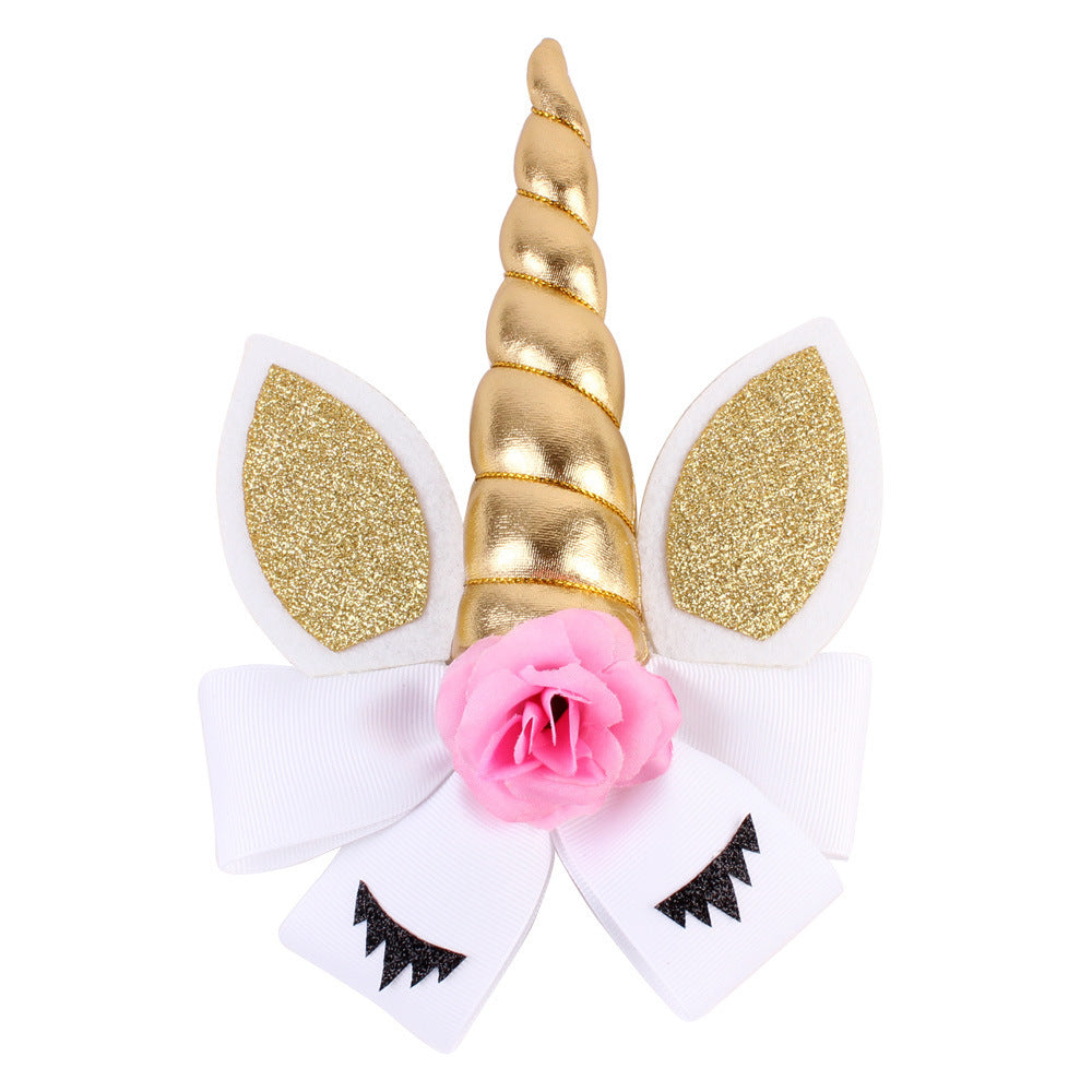 Clips de pelo de tela para niños de Halloween Party de Halloween