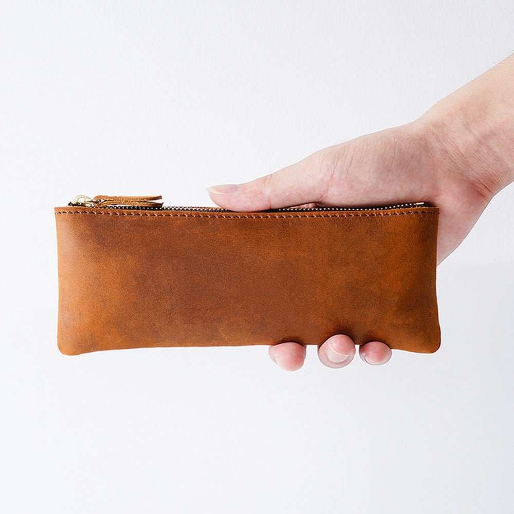 Wholesale Retro Creative Zipper Pencil Case