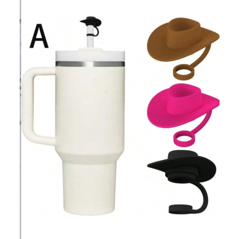 Wholesale 6-10mm Dust-proof Silicone Straw Caps