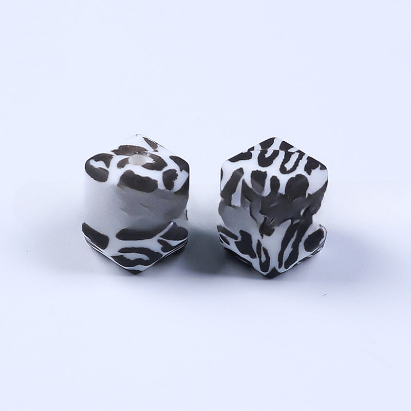 Wholesale 50PCS/PACK 14mm Hexagonal Silicone Beads