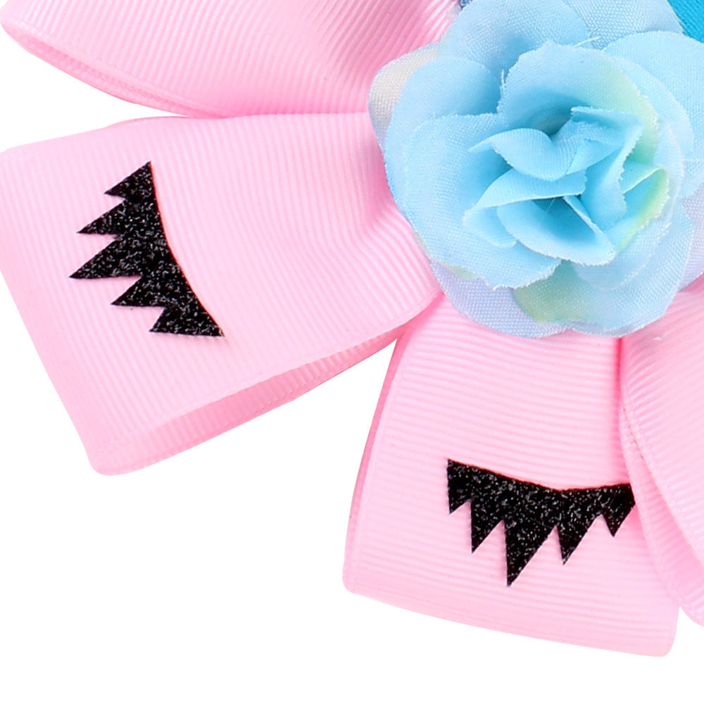 Clips de pelo de tela para niños de Halloween Party de Halloween