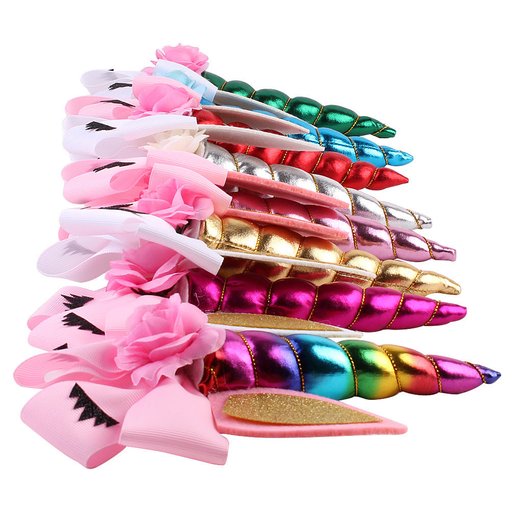 Clips de pelo de tela para niños de Halloween Party de Halloween