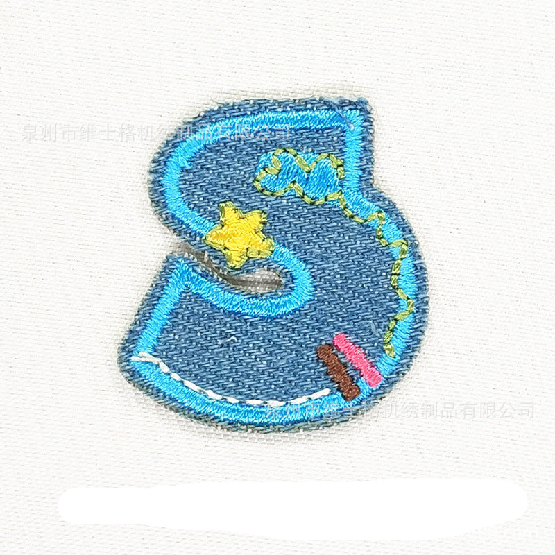 Wholesale 26 alphabet animal stickers cartoon stickers FS