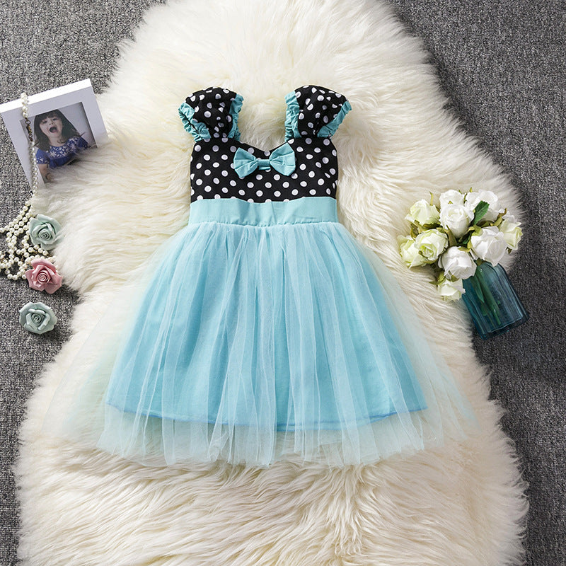 Wholesale Bow Christmas High-end Elegant Baby Clothes