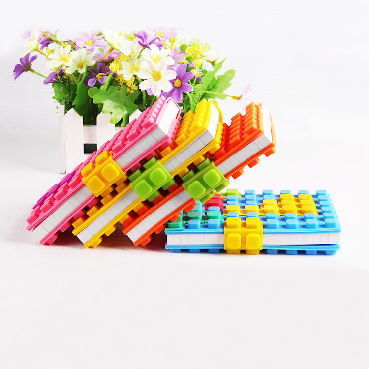 Wholesale Silicone Building Blocks Notebook