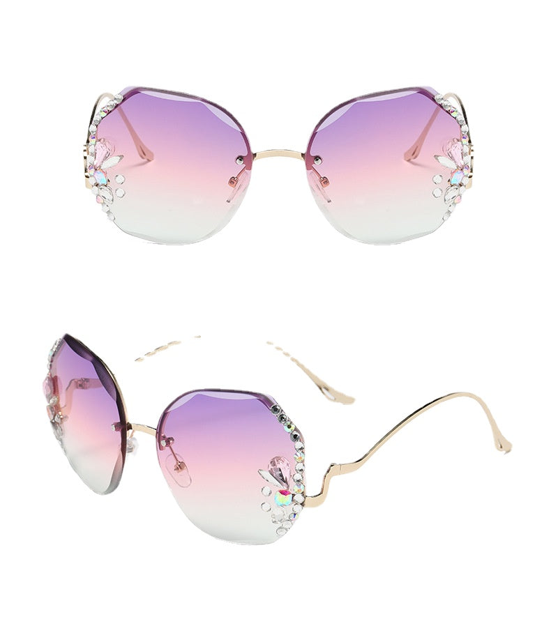 Wholesale Frameless PC Sunglasses