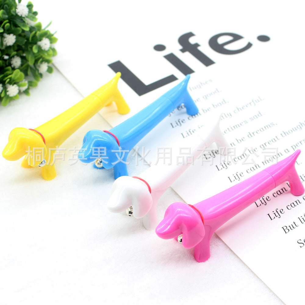 Wholesale Puppy Shaped Plastic Ballpoint Pen with Bell