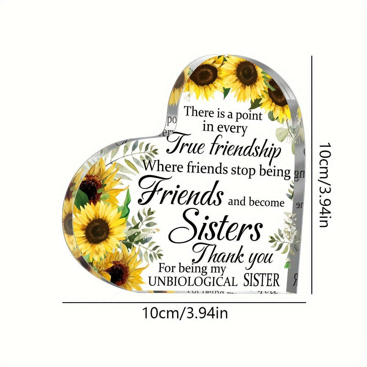 Wholesale of Transparent and Caring Acrylic Ornaments for Mother's Day