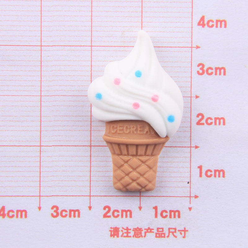 Wholesale Cartoon Summer Cones Ice Cream Resin Cream Phone Case