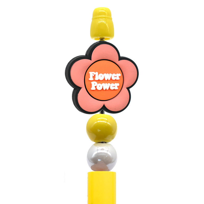 Wholesale  Random 100pcs  High-value love and peace personalized beads