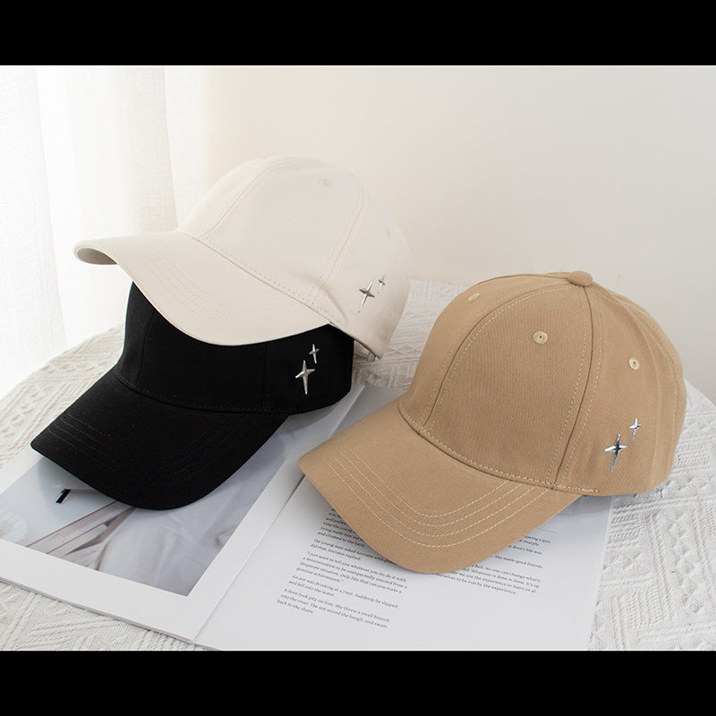 Wholesale  Simple Solid Color Baseball Cap Shown Face Small Cap Outdoor