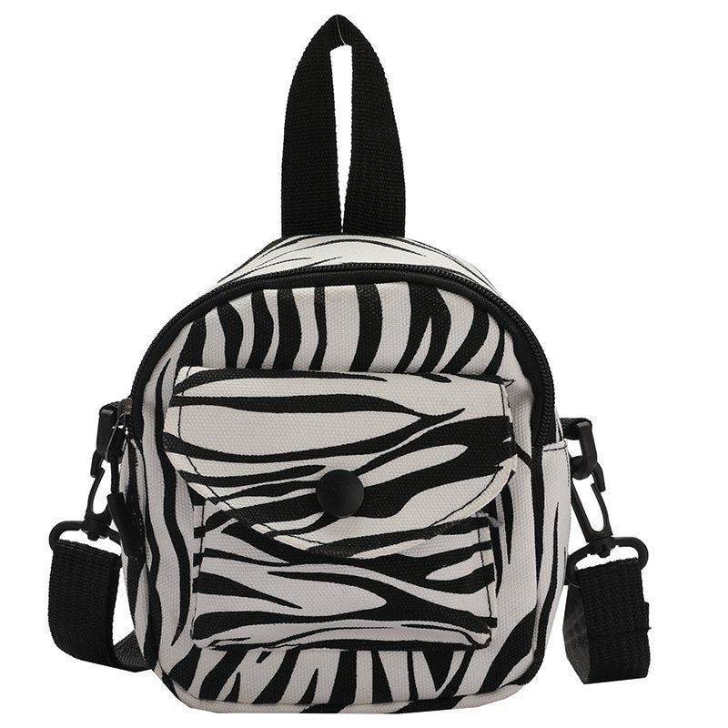 Wholesale Cow Pattern Mobile Phone Bag Crossbody Canvas Bag