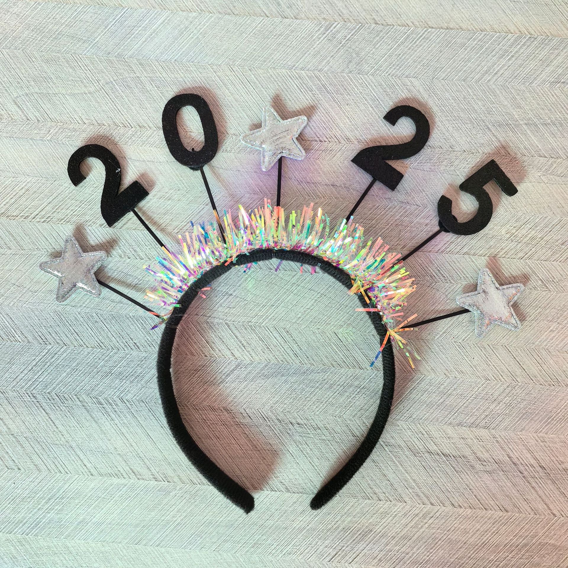 Wholesale Christmas 2025 Digital New Year's Eve New Year Headband