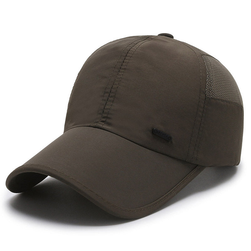 Wholesale Sun Visor Casual Men's Baseball Cap Quick Dry Mesh Breathable