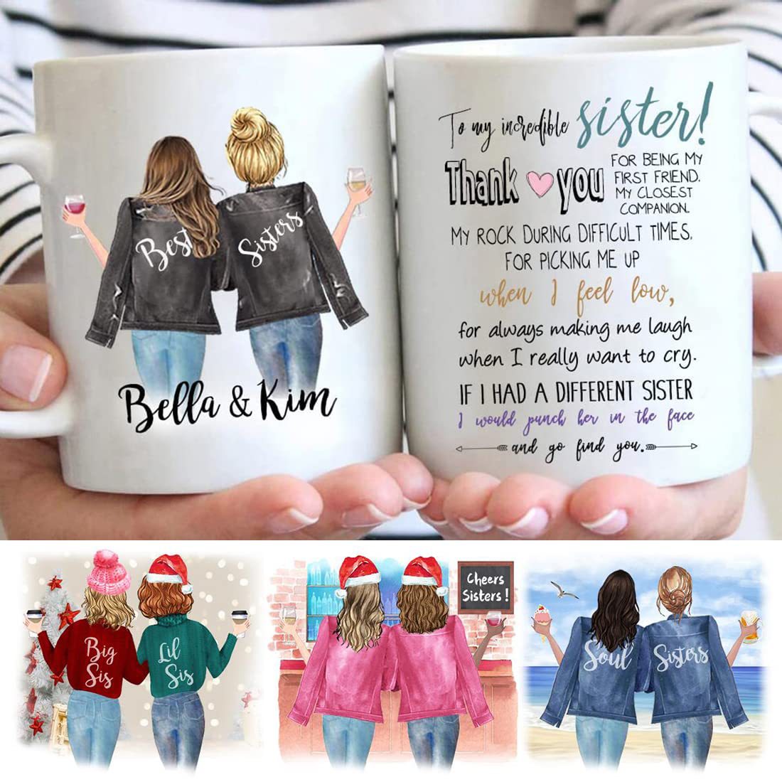 Wholesale Mother's Day Printed Ceramic Cups