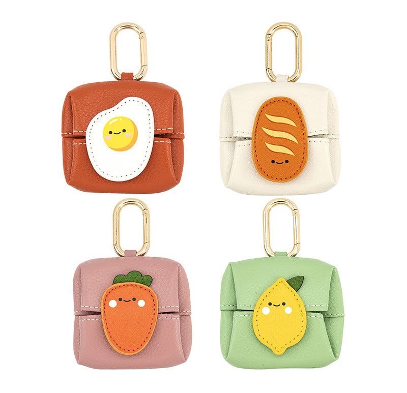 Wholesale Fruit Wallet Leather Keychain
