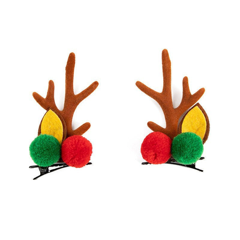 Wholesale Deer Antler Fabric Hairpins