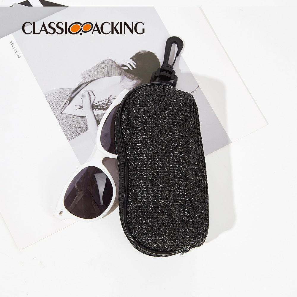 Wholesale Pp Grass Zipper Lipstick Key Can Be Hung in Portable Carry-on Bag